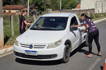 Foto - Evangelização em Albertina (8º Semana Evangélica)