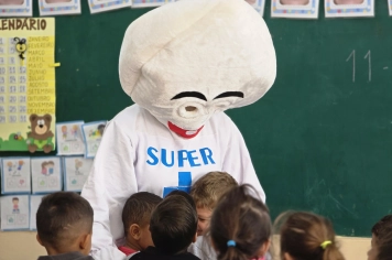 Foto - Saúde e Educação juntas pela vacinação em dia