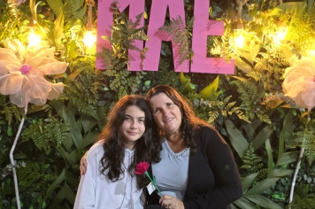 Foto - Dia das mães na Escola Antonio Ferreira
