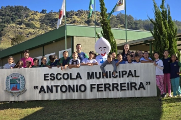 Foto - Saúde e Educação juntas pela vacinação em dia