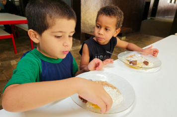 Foto - Alimentação nas Escolas de Albertina
