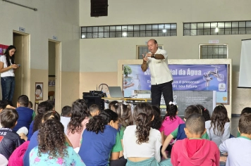 Foto relacionada - Educação ambiental marca Dia Mundial da Água com ações nas escolas de Albertina