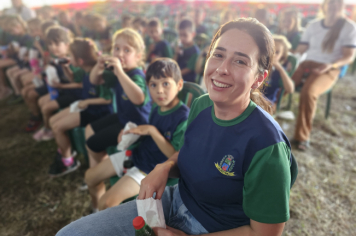 Foto - Crianças da Pré-Escola vivem dia mágico no circo em Jacutinga