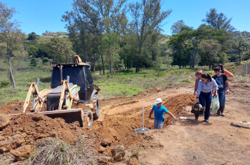 Foto - Instalação de Fossas Biodigestoras na Zona Rural de Albertina