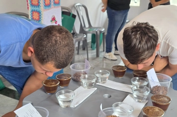 Foto - Encerramento do Curso de Classificação e Degustação de Cafés