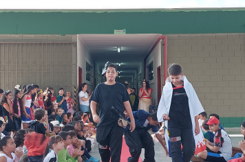 Foto - Dia de Fantasia na Escola Municipal Antônio Ferreira
