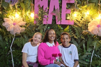Foto - Dia das mães na Escola Antonio Ferreira