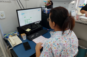 Foto - Campanha de Atualização de Vacinas na UBS de Albertina