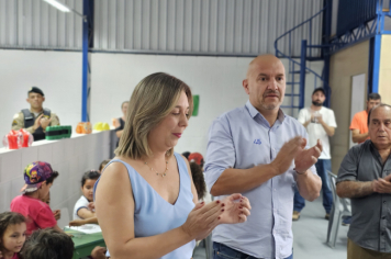Foto - Inauguração do espaço revitalizado do Centro Educacional “Professora Marilene Botelho Opúsculo”
