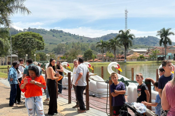 Foto relacionada - Um novo atrativo movimenta o turismo e o lazer no Parque do Lago de Albertina