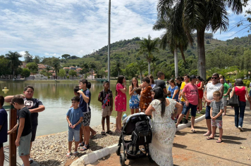 Foto relacionada - Um novo atrativo movimenta o turismo e o lazer no Parque do Lago de Albertina