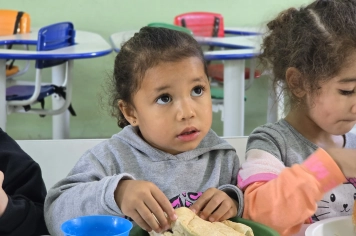 Foto - Lanche Especial de Fim de Ano – Creche Municipal Teresa Rossi