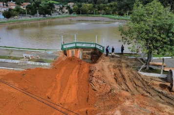 Foto - Manutenção no Parque do Lago