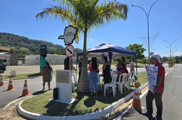 Foto - Evangelização em Albertina (8º Semana Evangélica)