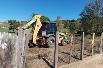 Foto - Instalação de Fossas Biodigestoras na Zona Rural de Albertina