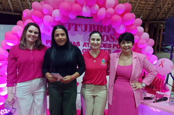 Foto - Uma Noite de Conscientização e Cuidado Marca o Outubro Rosa em Albertina