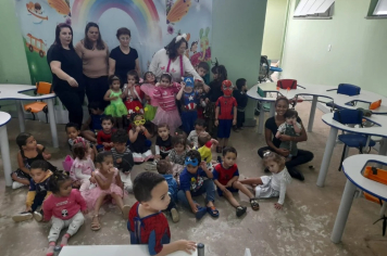 Foto - Uma semana inesquecível de cores, fantasia e sorrisos na Creche Municipal Tereza Rossi