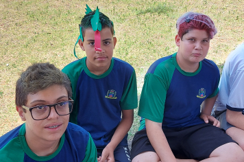 Foto - Dia do Cabelo Maluco – Escola Municipal Antonio Ferreira