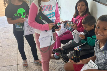 Foto relacionada - Colorindo Sonhos com o Sicoob Credivass: Um Dia de Alegria e Cooperação no CRAS de Albertina