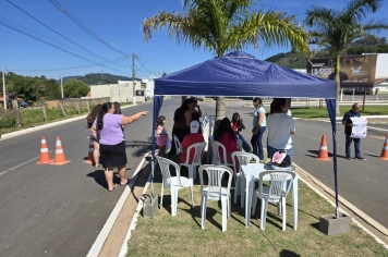 Foto - Evangelização em Albertina (8º Semana Evangélica)