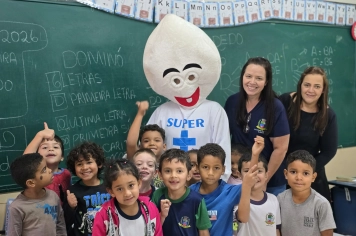 Foto - Saúde e Educação juntas pela vacinação em dia