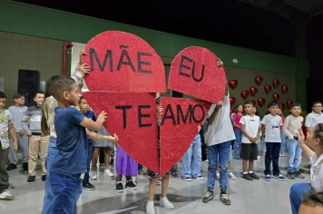 Foto - Dia das mães na Escola Antonio Ferreira