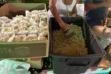 Foto relacionada - Praça Central vira cinema a céu aberto e transforma a noite em memória no Festival de Natal Albertina de Luz 2025