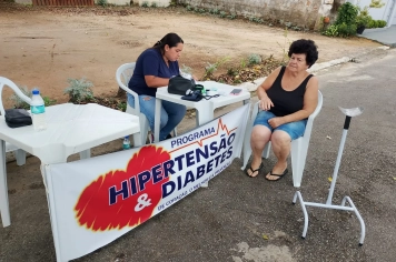Foto - Hiperdia nos Bairros Santa Clara e São Gonçalo
