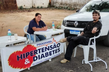 Foto - Hiperdia nos Bairros Santa Clara e São Gonçalo