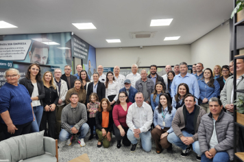 Foto - Nova agência do Sicoob é inaugurada em Albertina e marca avanço para o desenvolvimento local