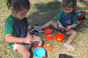 Foto relacionada - Brincadeiras, sabor e imaginação marcam a Semana das Crianças na Creche Municipal Tereza Rossi