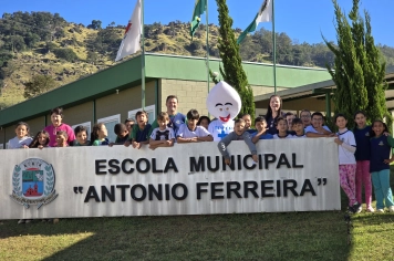 Foto - Saúde e Educação juntas pela vacinação em dia