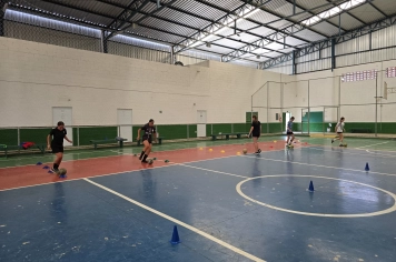 Foto - Treino de Futsal Feminino