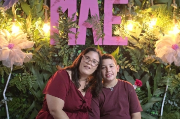 Foto - Dia das mães na Escola Antonio Ferreira