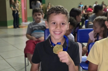 Foto - Cerimônia de premiação do Projeto +IDEB