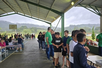 Foto - Churrasco na Escola Municipal Antonio Ferreira