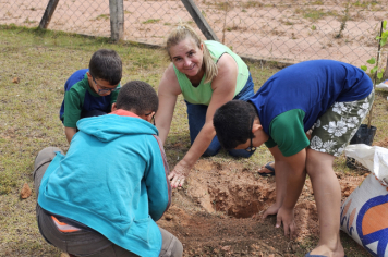Foto - Plantio de Árvores  (Dia da Árvore | Escola Antonio Ferreira)