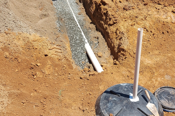 Foto - Instalação de Fossas Biodigestoras na Zona Rural de Albertina