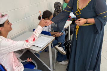 Foto - Alegria e integração marcaram o encerramento da Semana das Crianças na Escola Antônio Ferreira