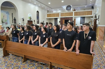 Foto - Missa em Ação de Graças | Formatura 9ª Ano | Escola M. Antonio Ferreira