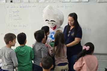 Foto - Saúde e Educação juntas pela vacinação em dia