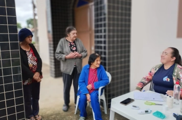 Foto - Hiperdia nos Bairros Santa Clara e São Gonçalo