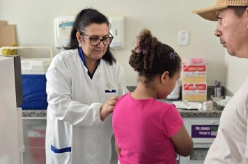 Foto - Campanha de Vacinação contra Gripe 