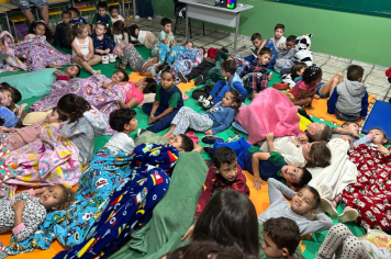 Foto - Encerramento da Semana das Crianças foi puro encanto e diversão na Pré-Escola Luzia Sanches Diniz
