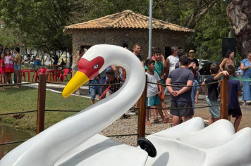 Foto relacionada - Um novo atrativo movimenta o turismo e o lazer no Parque do Lago de Albertina