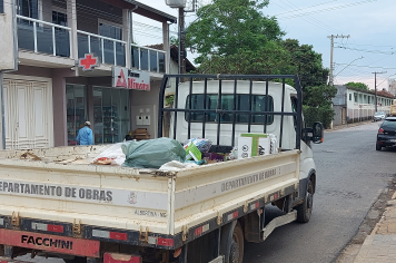 Foto - Primeiro Dia da Coleta Seletiva em Albertina!