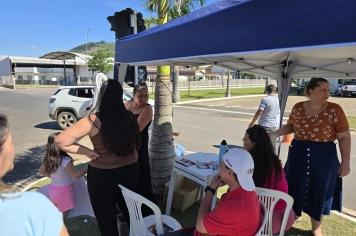 Foto - Evangelização em Albertina (8º Semana Evangélica)