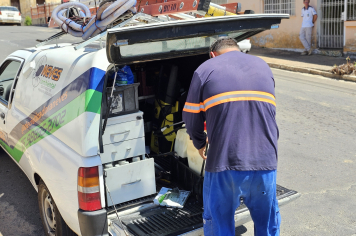 Foto relacionada - Albertina realiza dedetização nos bueiros e rede de esgoto para combater pragas e garantir mais saúde à população