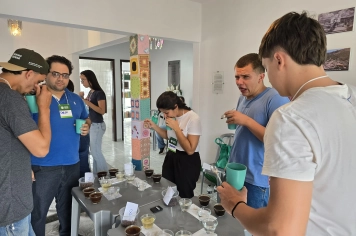 Foto - Encerramento do Curso de Classificação e Degustação de Cafés