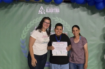 Foto - Cerimônia de premiação do Projeto +IDEB